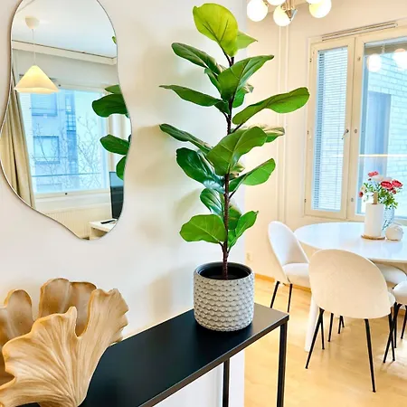 Stylish One Bedroom - Metro, Sauna And Free Parking * 赫尔辛基